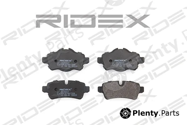 Ridex 402B0327 — Brake Pad Set, disc brake