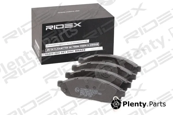 Ridex 402B1010 — Brake Pad Set, disc brake