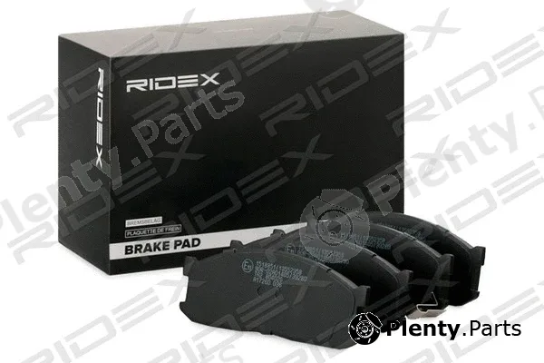Ridex 402B1236 — Brake Pad Set, disc brake
