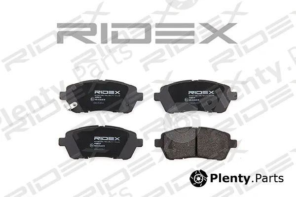 Ridex 402B0129 — Brake Pad Set, disc brake