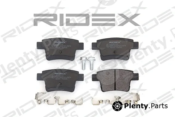 Ridex 402B0142 — Brake Pad Set, disc brake