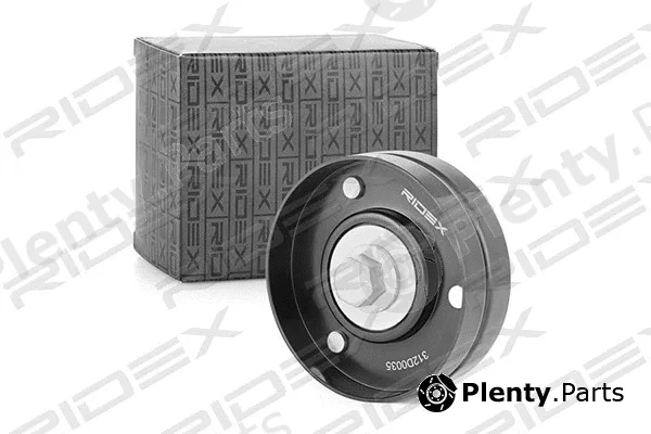Ridex 312D0035 — Deflection/Guide Pulley, V-ribbed belt