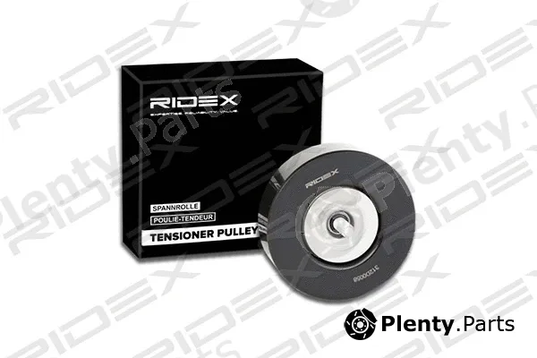Ridex 312D0058 — Tensioner Pulley, V-ribbed belt