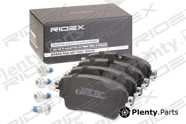 Ridex 402B1217 — Brake Pad Set, disc brake
