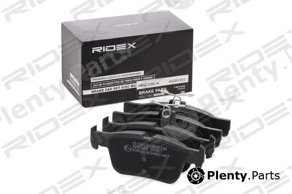 Ridex 402B1083 — Brake Pad Set, disc brake