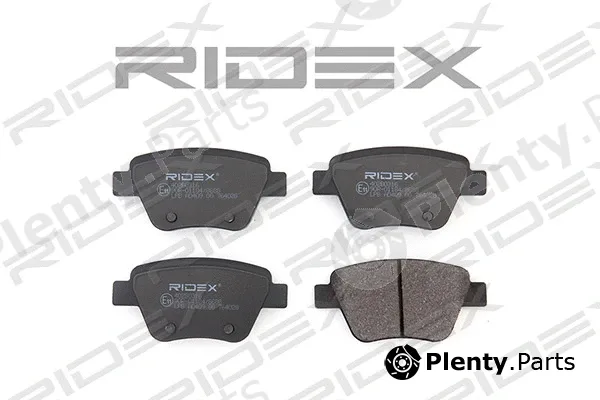 Ridex 402B0316 — Brake Pad Set, disc brake
