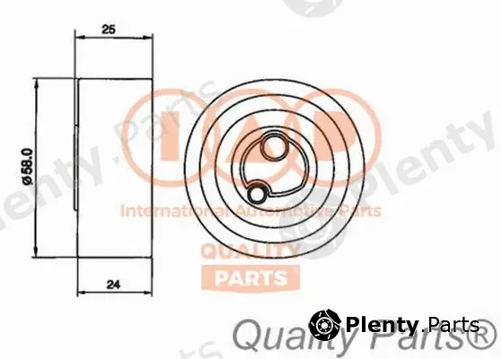 Iap Quality Parts 127-16030 — Tensioner Pulley, timing belt