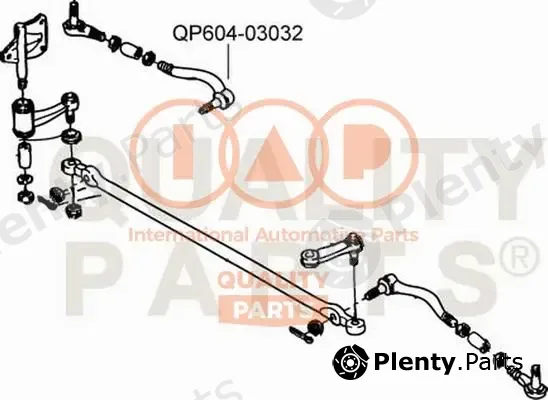 Iap Quality Parts 604-03032 — Tie Rod End