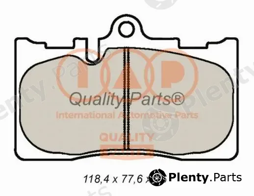 Iap Quality Parts 704-17144 — Brake Pad Set, disc brake