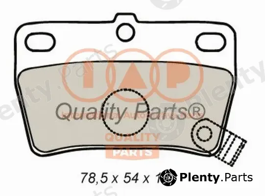 Iap Quality Parts 704-17057 — Brake Pad Set, disc brake