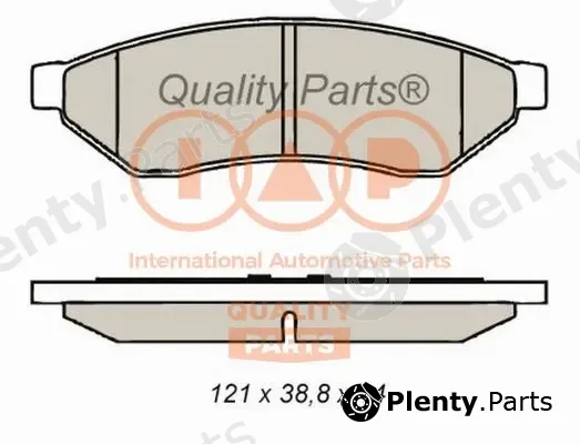 Iap Quality Parts 704-20042 — Brake Pad Set, disc brake