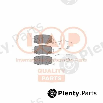 Iap Quality Parts 704-10081P — Brake Pad Set, disc brake