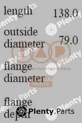Iap Quality Parts 103-16050S — Cylinder Sleeve Kit