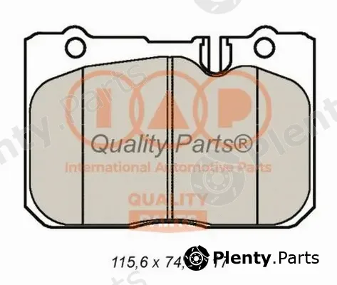 Iap Quality Parts 704-17143 — Brake Pad Set, disc brake