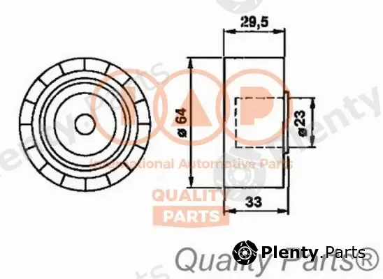 Iap Quality Parts 127-20031 — Tensioner Pulley, timing belt