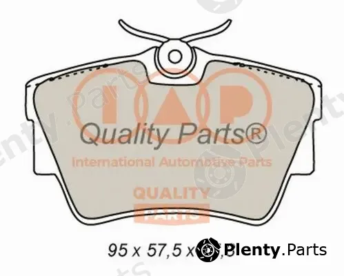 Iap Quality Parts 704-13164 — Brake Pad Set, disc brake