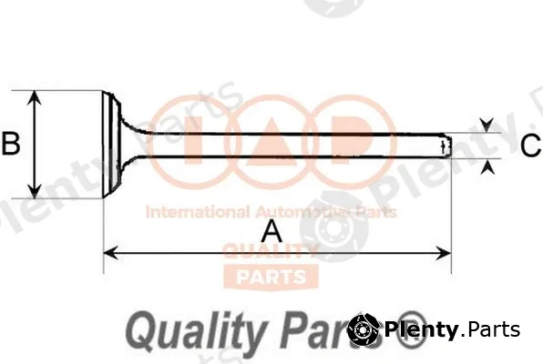 Iap Quality Parts 110-20082 — Intake Valve