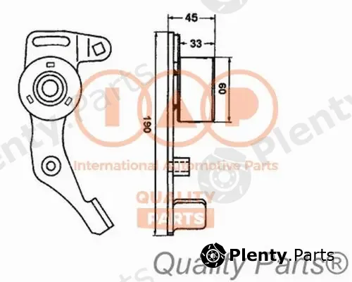 Iap Quality Parts 127-16051 — Tensioner Pulley, timing belt