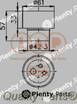 Iap Quality Parts 127-27012 — Tensioner, timing belt
