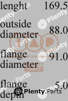 Iap Quality Parts 103-13172SP — Cylinder Sleeve Kit