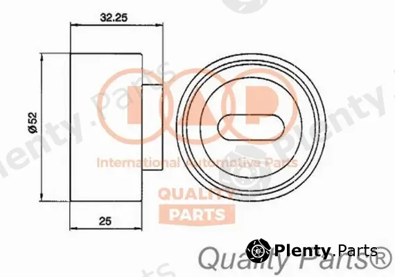 Iap Quality Parts 127-11010 — Tensioner Pulley, timing belt