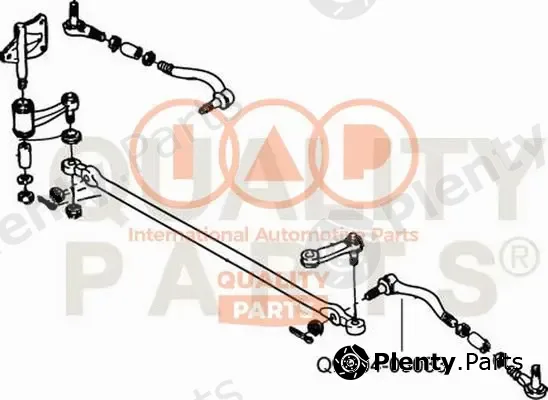 Iap Quality Parts 604-03033 — Tie Rod End