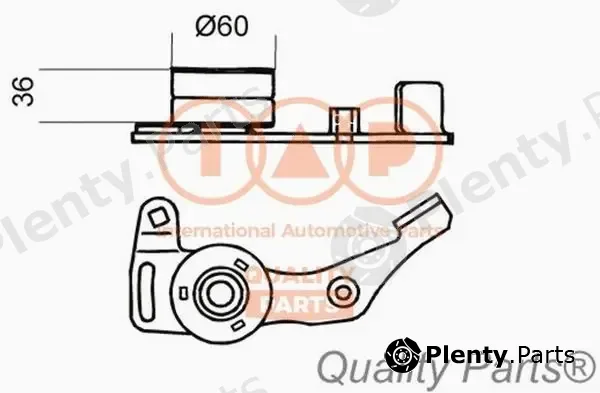 Iap Quality Parts 127-22010 — Tensioner, timing belt