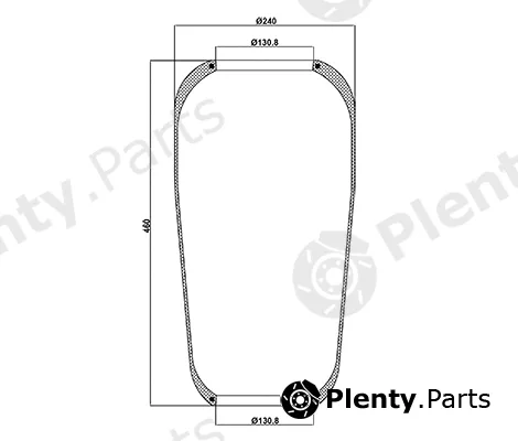 HD 010.720 — Bellow, air suspension
