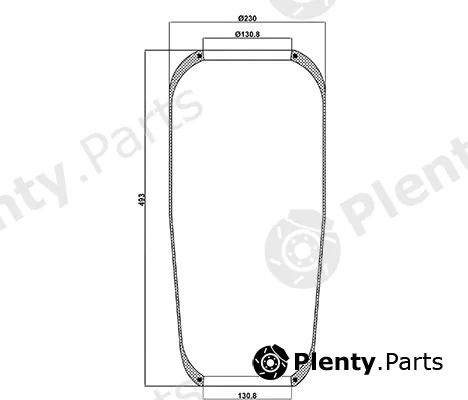 HD 010.883 — Bellow, air suspension