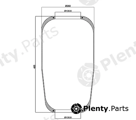 HD 010.737 — Bellow, air suspension