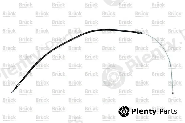 BRÜCK Germany 1J0609721AQ — Cable Pull, parking brake