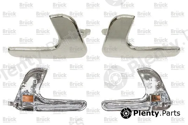 BRÜCK Germany 373868405-CROM — Door Handle, interior equipment