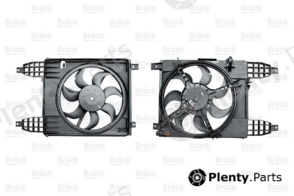BRÜCK Germany 95950465 — Electric Motor, radiator fan