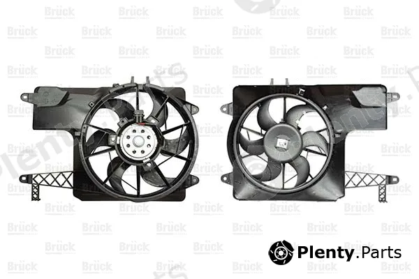 BRÜCK Germany 377121220A — Electric Motor, radiator fan