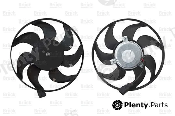 BRÜCK Germany 1KM959455E — Electric Motor, radiator fan