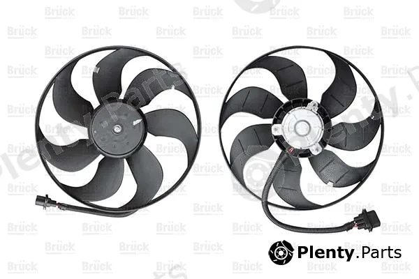 BRÜCK Germany 1J0959455F — Electric Motor, radiator fan
