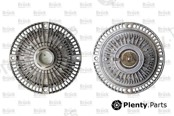 BRÜCK Germany 078121350A — Clutch, radiator fan