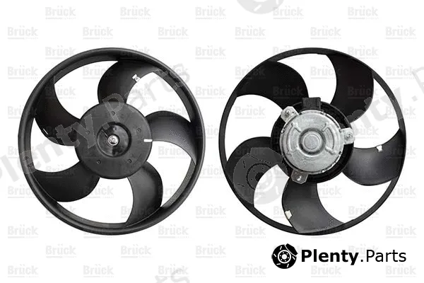 BRÜCK Germany 377959455 — Electric Motor, radiator fan