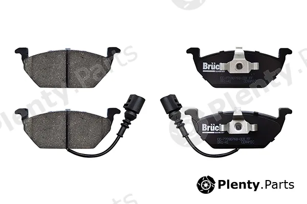 BRÜCK Germany EE-7709D768-CER — Brake Pad Set, disc brake