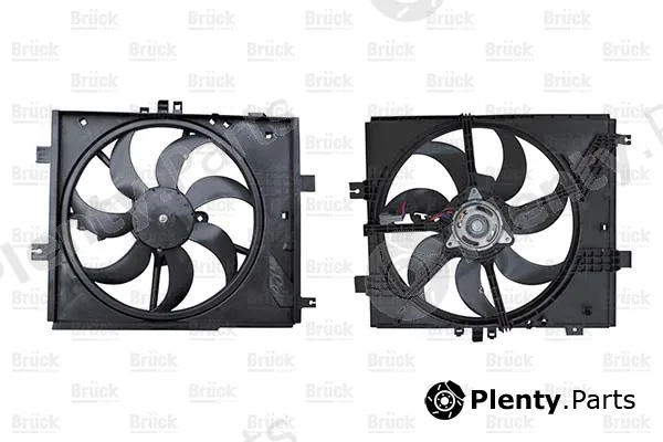 BRÜCK Germany 214811HS3A — Electric Motor, radiator fan