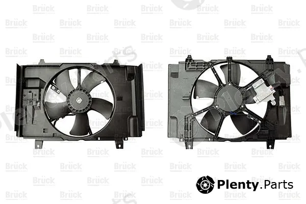 BRÜCK Germany 21481EL30A — Electric Motor, radiator fan