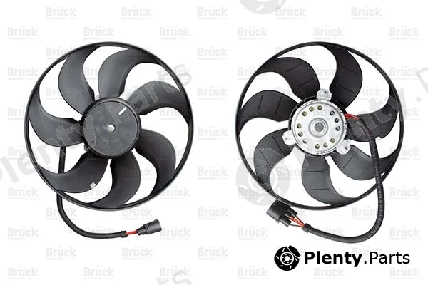 BRÜCK Germany 1C0959455A — Electric Motor, radiator fan
