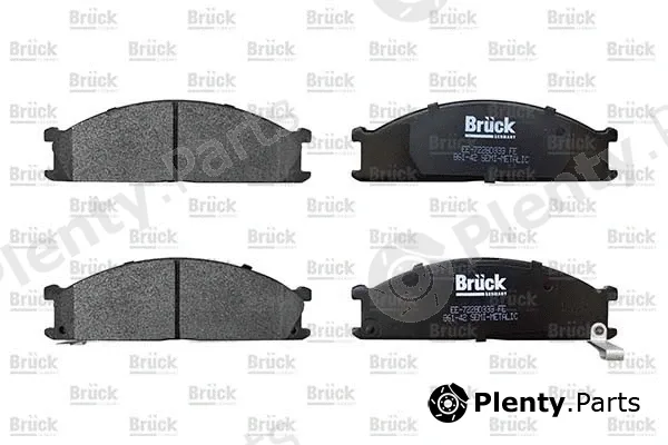Euro España EE-7293D404 — Brake Pad Set, disc brake