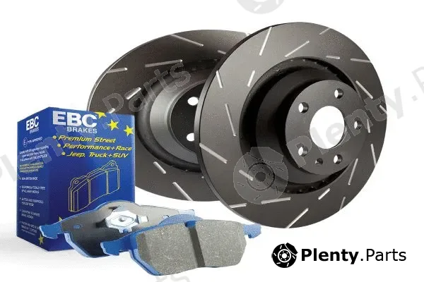 EBC Brakes PD09KR385 — High Performance Brake Kit
