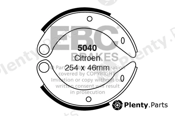 EBC Brakes 5040 — Brake Shoe Set