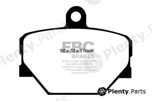 EBC Brakes DP41287R — Brake Pad Set, disc brake