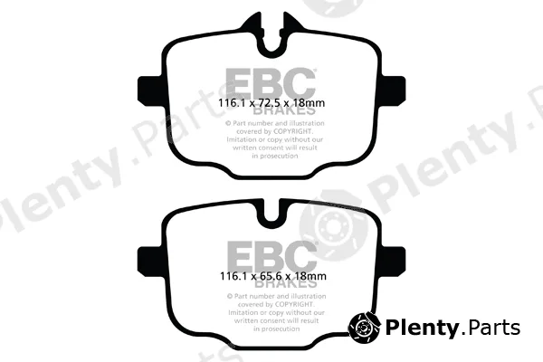 EBC Brakes DP22089 — Brake Pad Set, disc brake