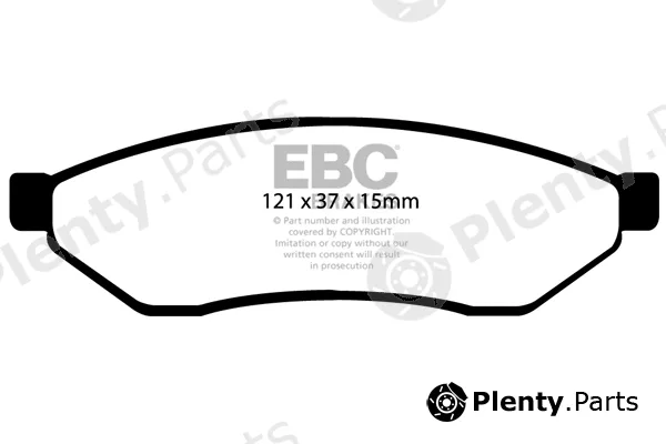 EBC Brakes DP1546 — Brake Pad Set, disc brake