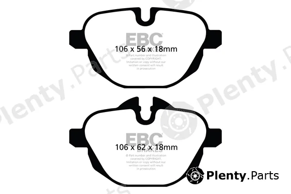 EBC Brakes DP22047 — Brake Pad Set, disc brake