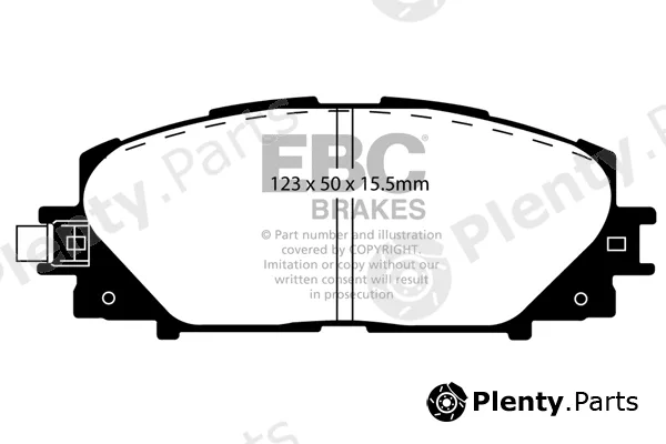 EBC Brakes DP1817/2 — Brake Pad Set, disc brake